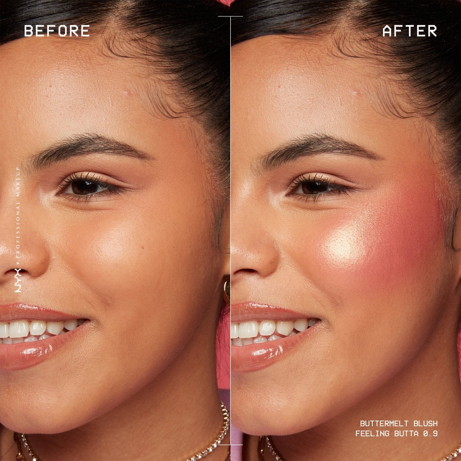 NYX PROFESSIONAL MAKE UP BUTTERMELT BLUSH #05-Feeling Butta 5 gr