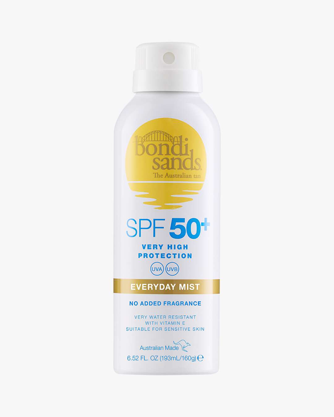 BONDI SANDS SPF50+ unscented body spray 160 gr