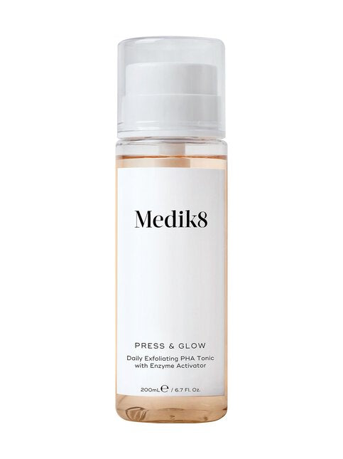 MEDIK8 PRESS &amp; GLOW Daily PHA Exfoliating Toner with Enzyme Activator 200ml