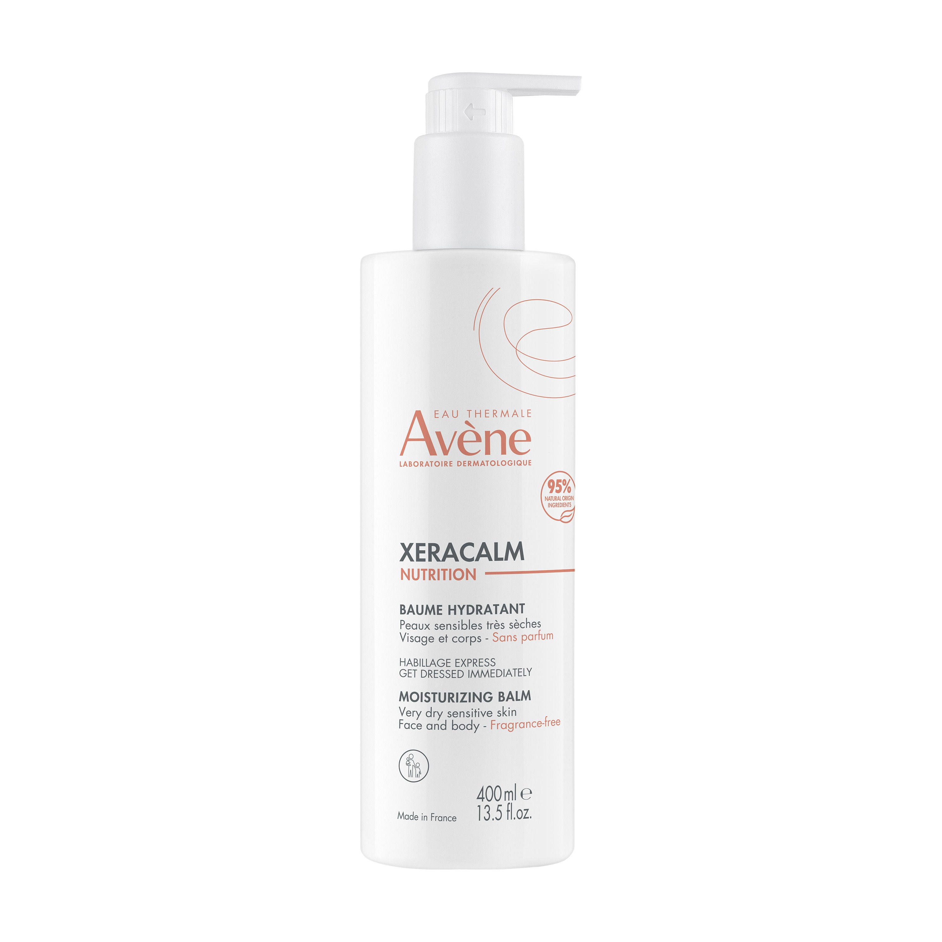 AVÈNE XERACALM NUTRITION moisturizing balm 400 ml