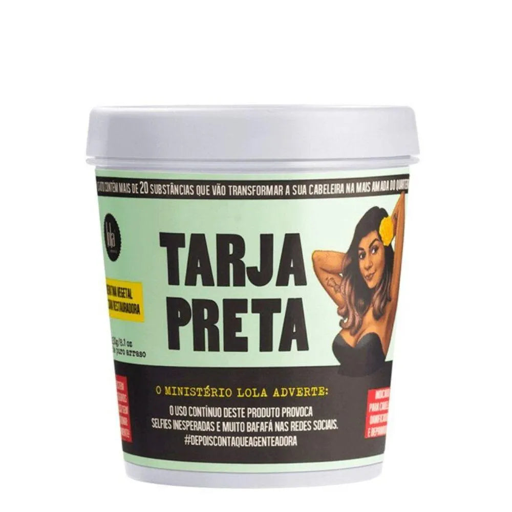 LOLA COSMETICS TARJA PRETA máscara restauradora 230 gr