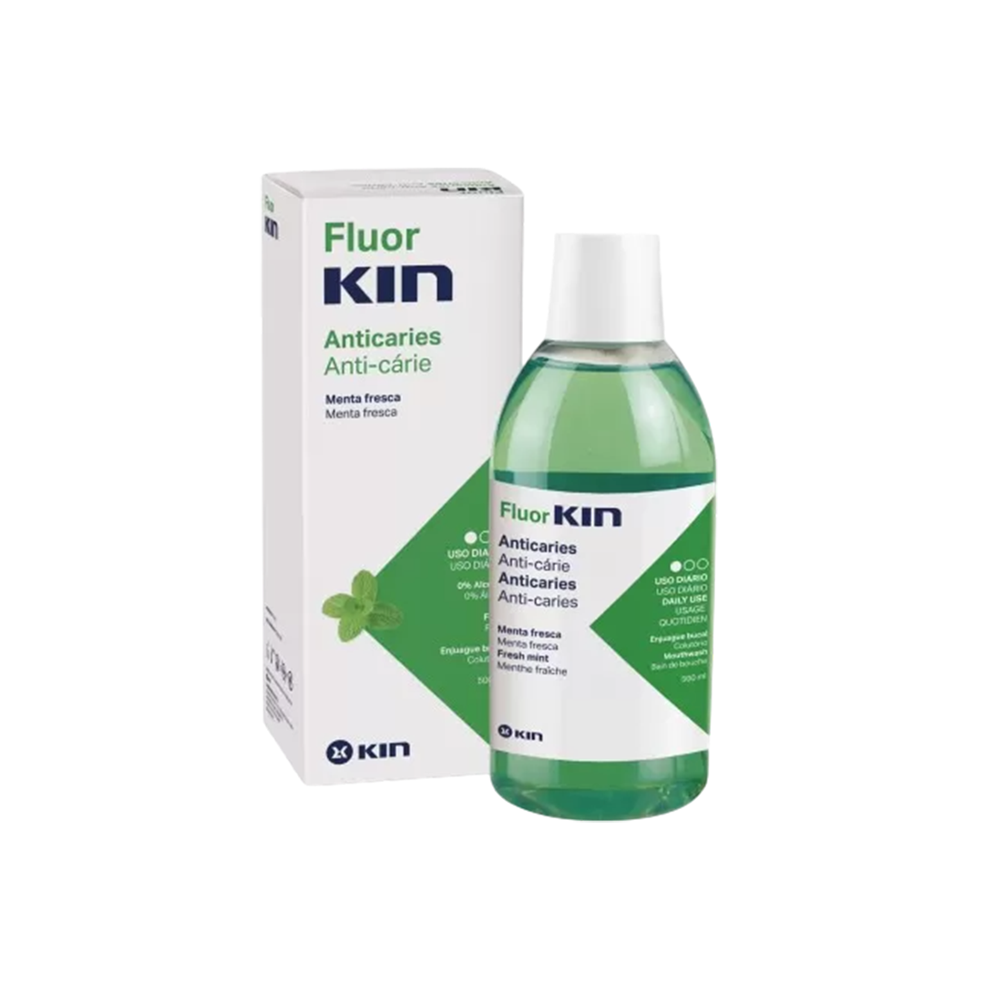 FLUORKIN ANTICARIES enjuague bucal 500 ml