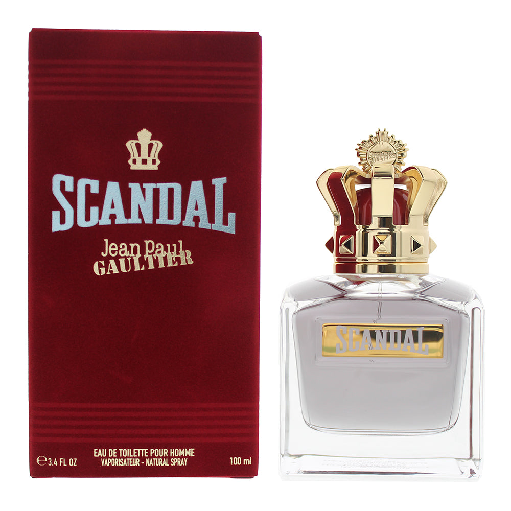 JEAN PAUL GAULTIER SCANDAL POUR HOMME eau de toilette spray refillable 100 ml