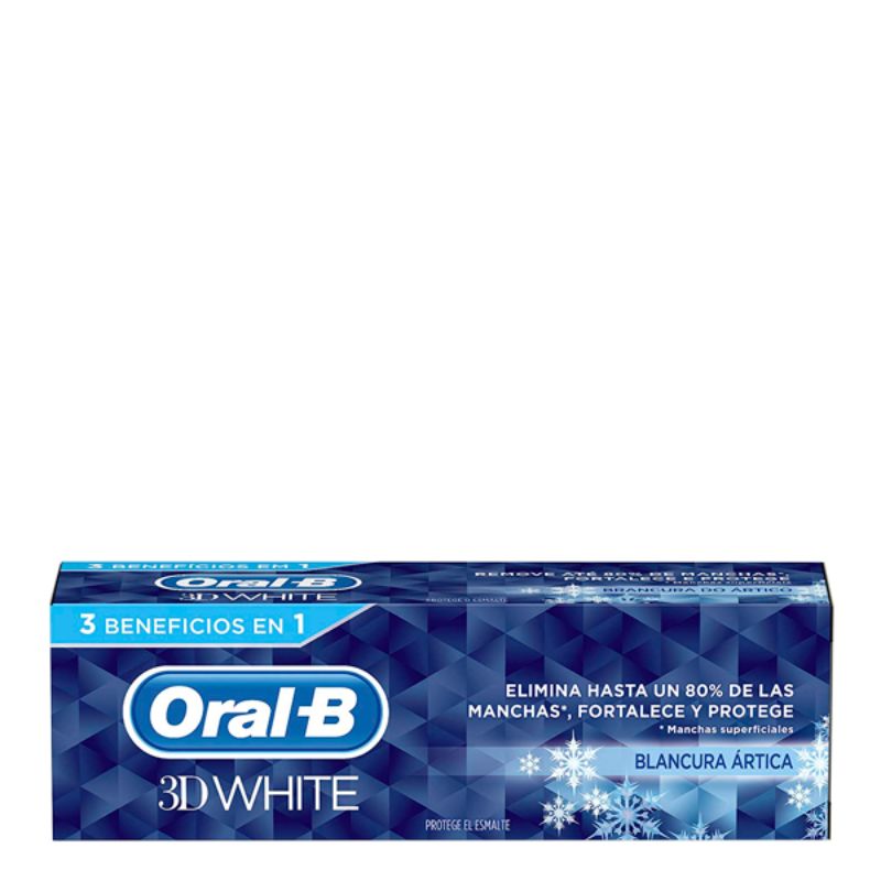 ORAL-B 3D WHITE ARTICA WHITENESS toothpaste 75 ml