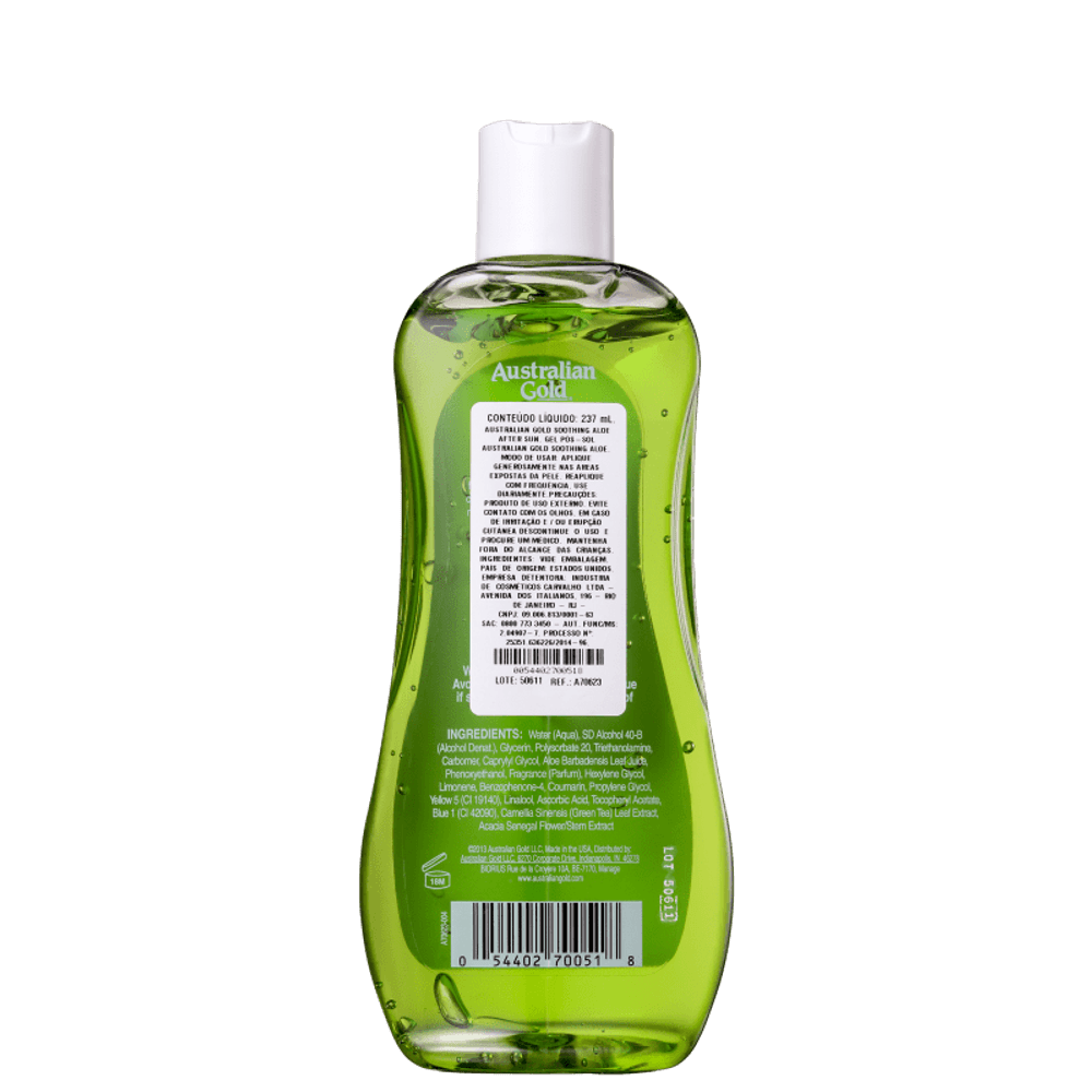 AUSTRALIAN GOLD SOOTHING ALOE after sun soothing gel 237 ml