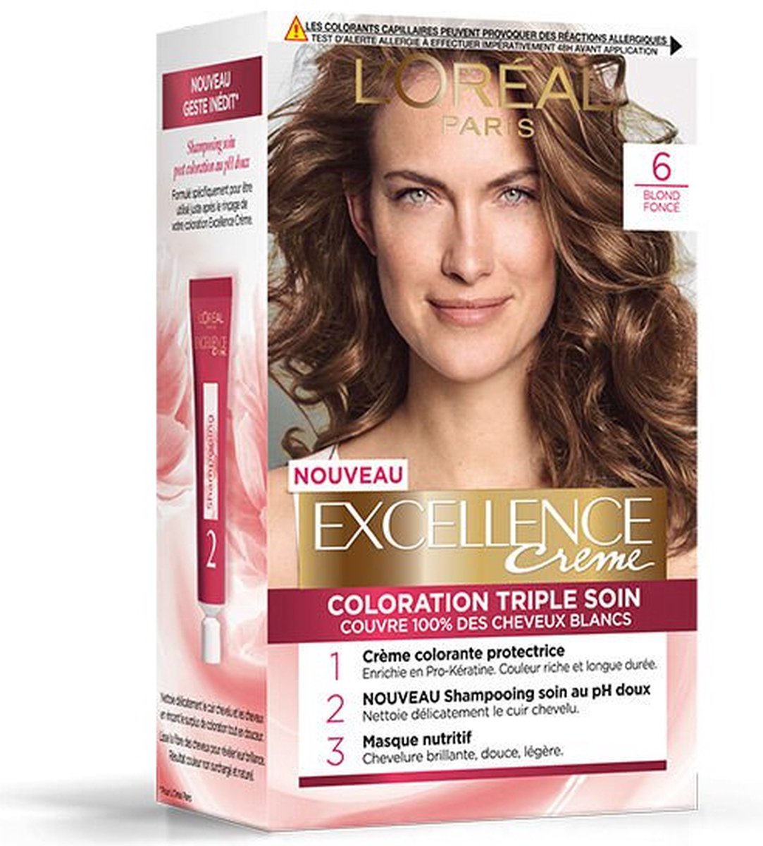 L'ORÉAL PARIS EXCELLENCE Creme dye #6-dark blonde 192 ml