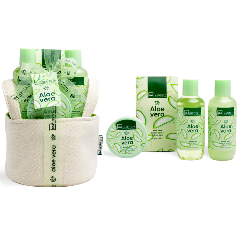 IDC INSTITUTE ALOE VERA 4-piece case