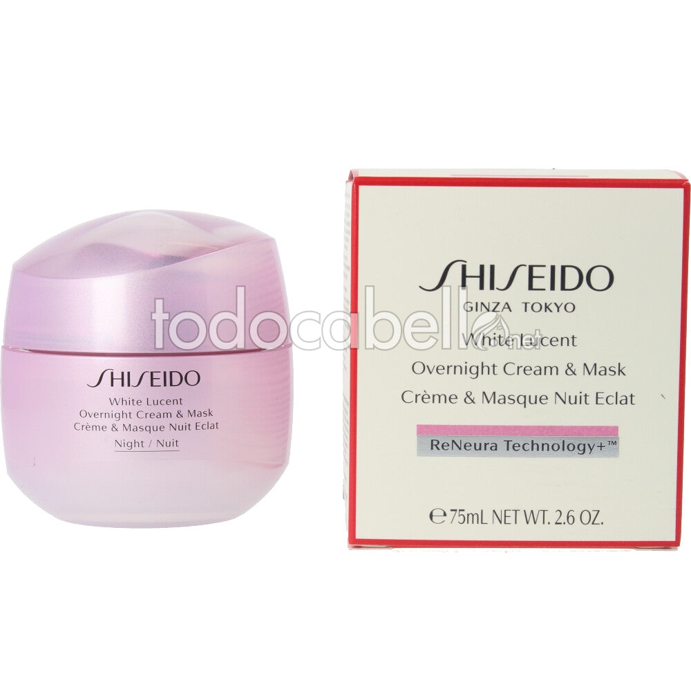 SHISEIDO White Lucent Overnight Cream &amp; Mask 75 ml