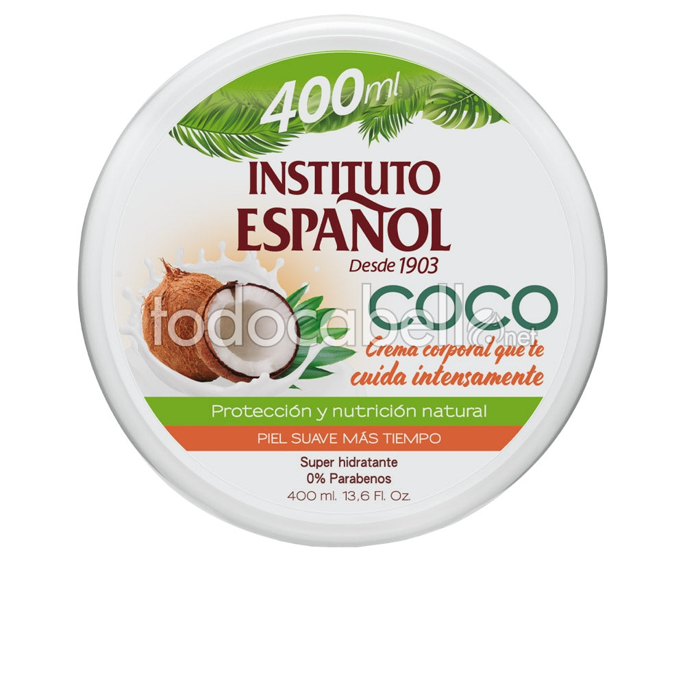 INSTITUTO ESPAÑOL COCO crema corporal super hidratante 400 ml