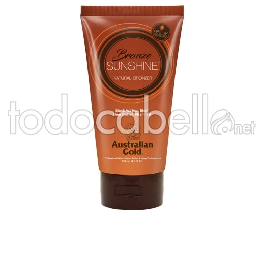 AUSTRALIAN GOLD SUNSHINE BRONZE natural bronzer professional lotion 133 ml