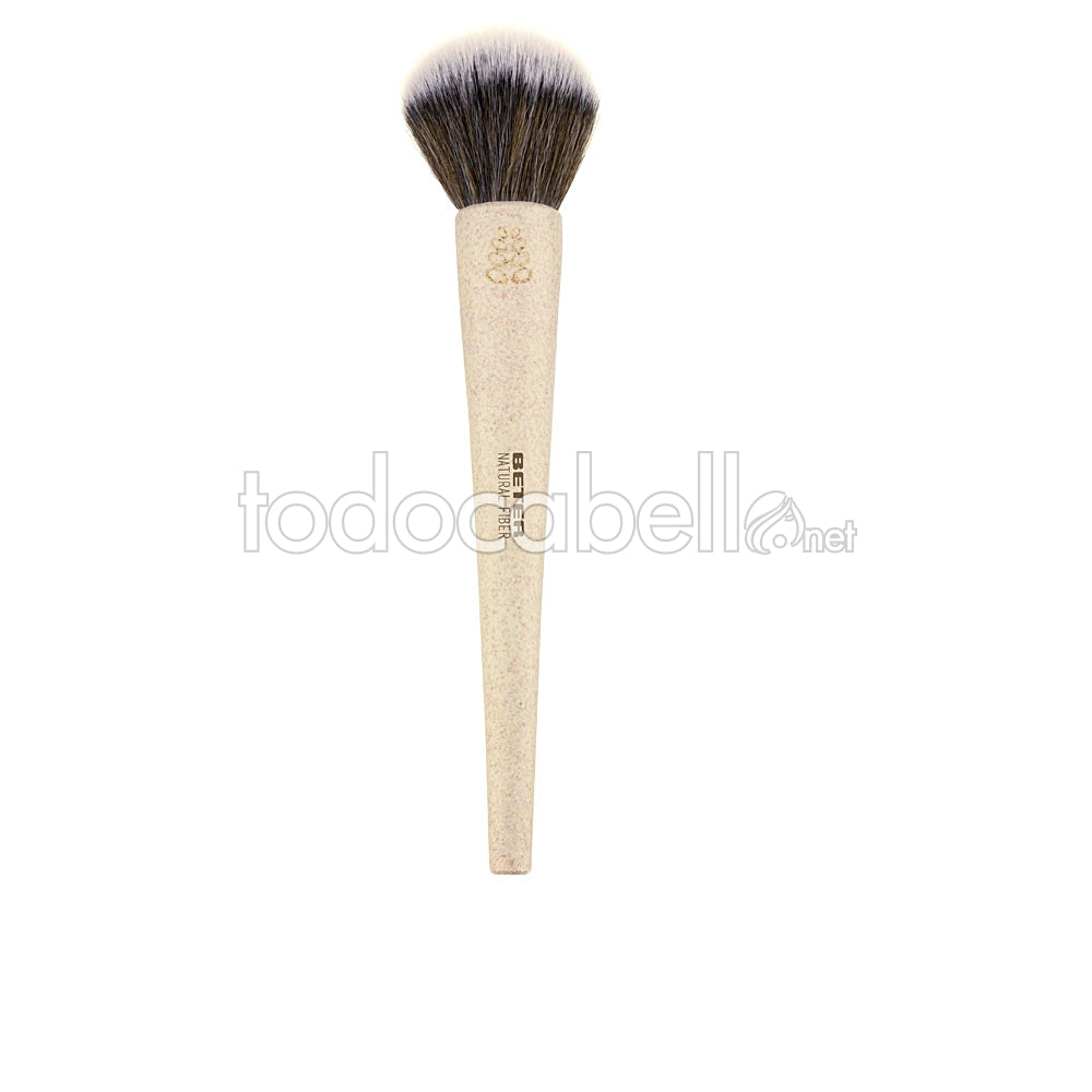 BETER MAKEUP BRUSH natural powder fiber #beige 1 u