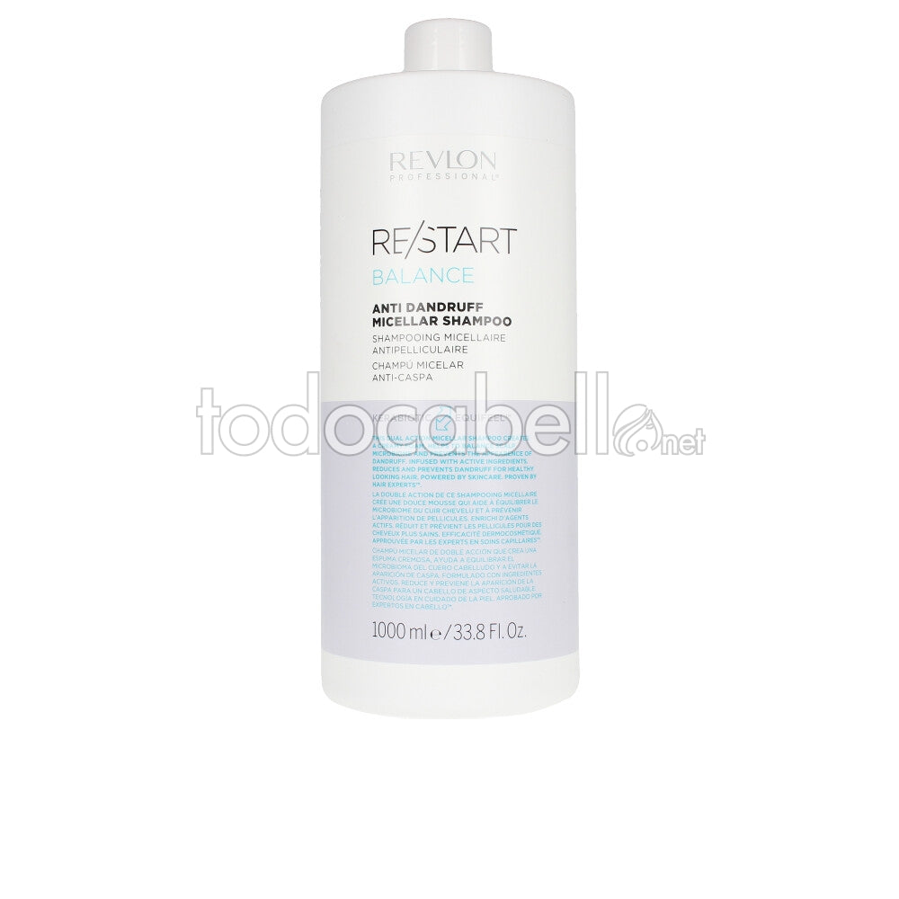 REVLON RE-START balance anti dandruff shampoo 1000 ml