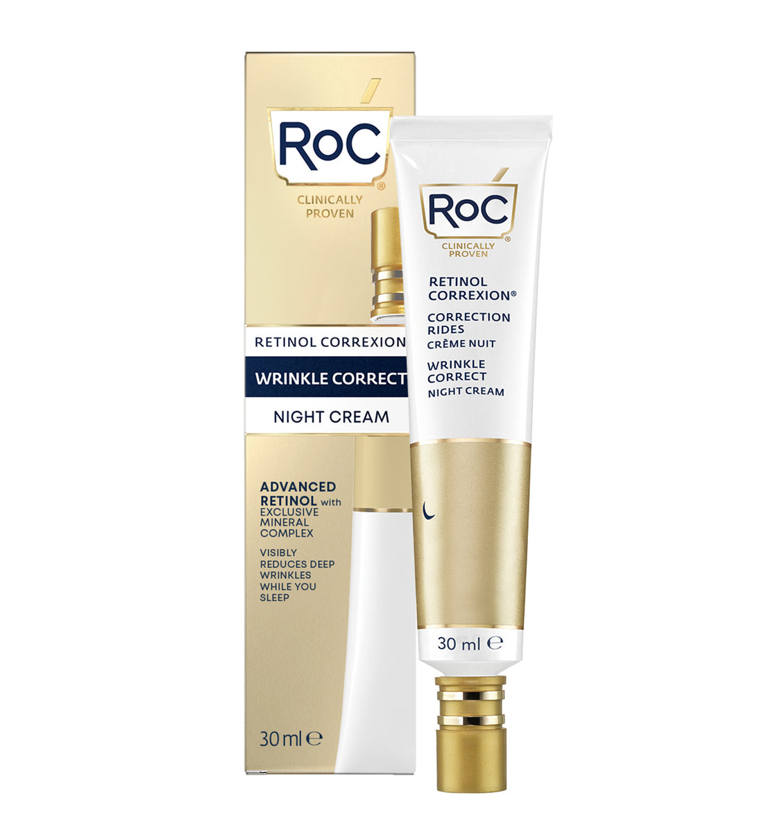 ROC WRINKLE CORRECT night cream 30 ml