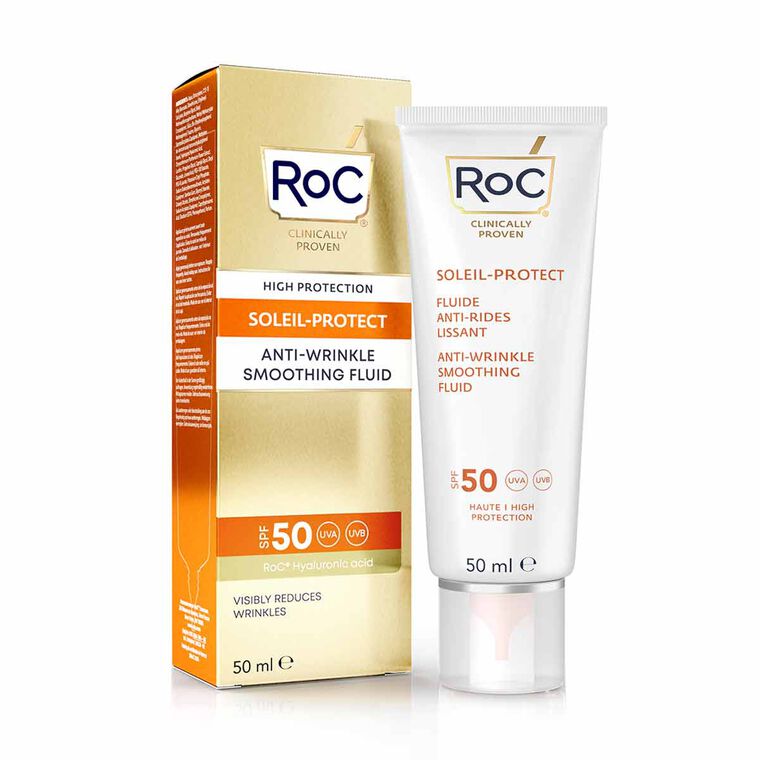 ROC PROTECCIÓN SOLAR anti-arrugas SPF50 50 ml