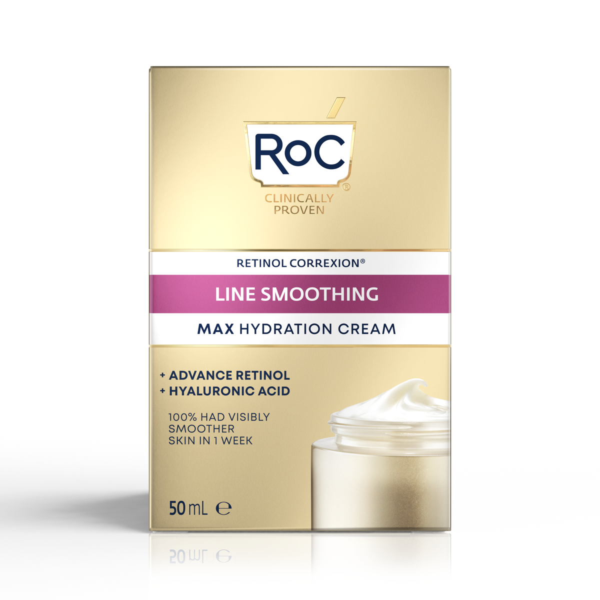 ROC RETINOL CORREXION LINE SMOOTHING maximum hydration cream 50 ml