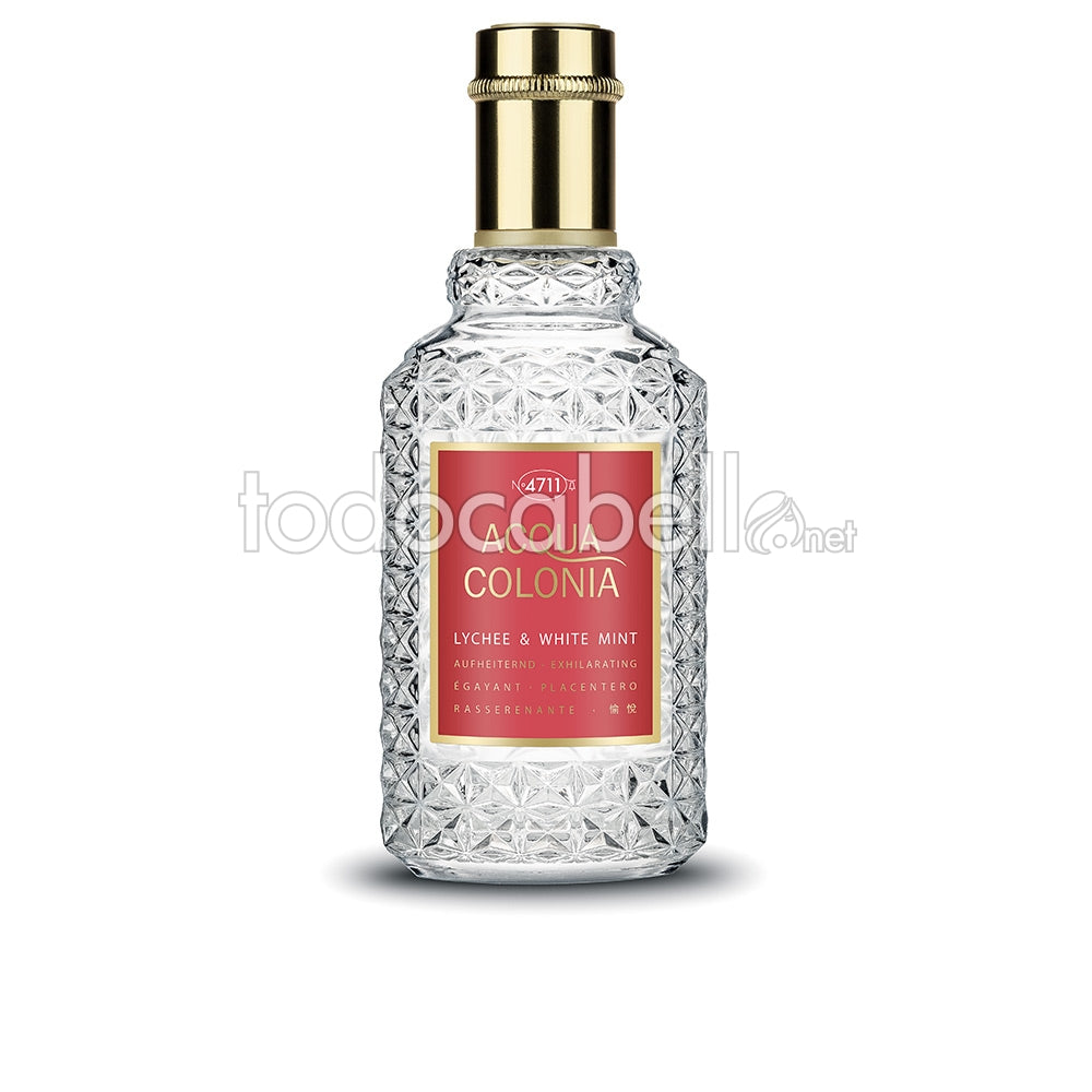 4711 ACQUA COLONIA LYCHEE & WHITE MINT eau de cologne spray 50 ml