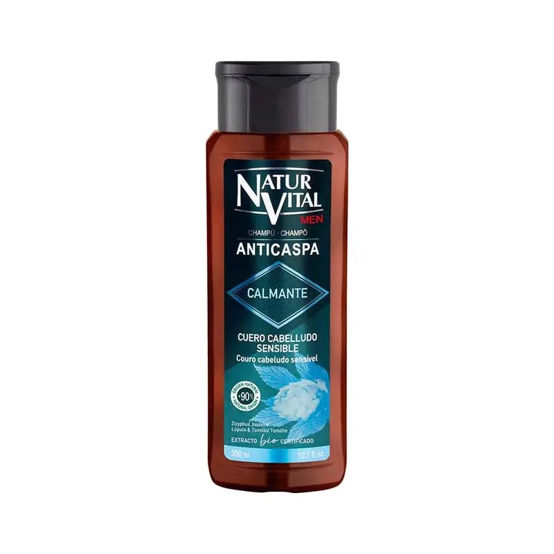 NATUR VITAL MEN REFRESHING ANTI-DANDRUFF SHAMPOO for oily hair 300 ml