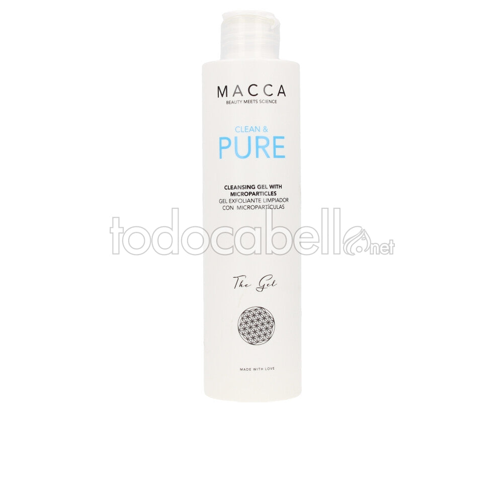 MACCA CLEAN & PURE cleansing gel with microparticles 200 ml
