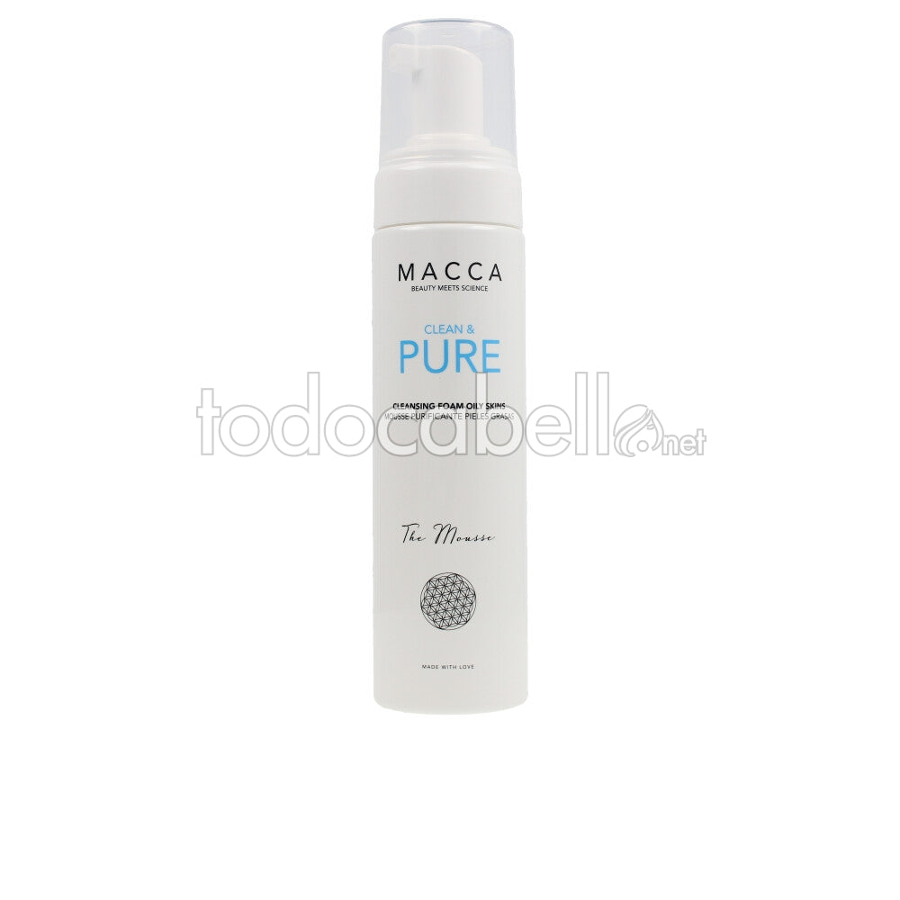 MACCA CLEAN & PURE cleansing foam oily skins 200 ml