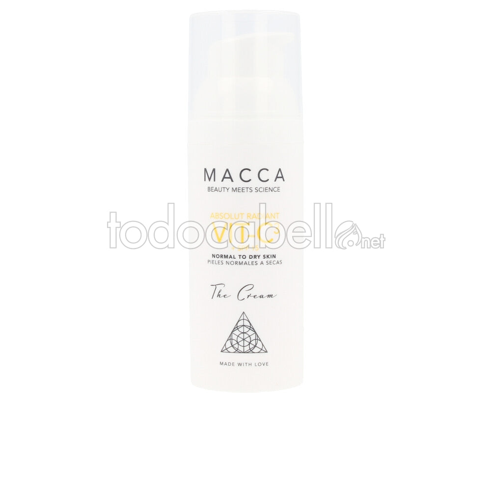 MACCA ABSOLUT RADIANT VIT-C3 cream SPF15 normal to dry skin 50 ml