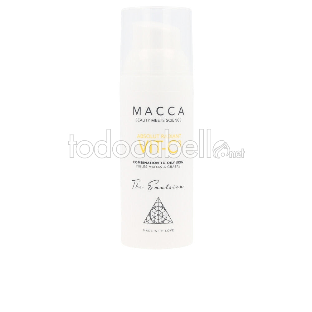 MACCA ABSOLUT RADIANT VIT-C3 emulsion combination to oily skin 50 ml