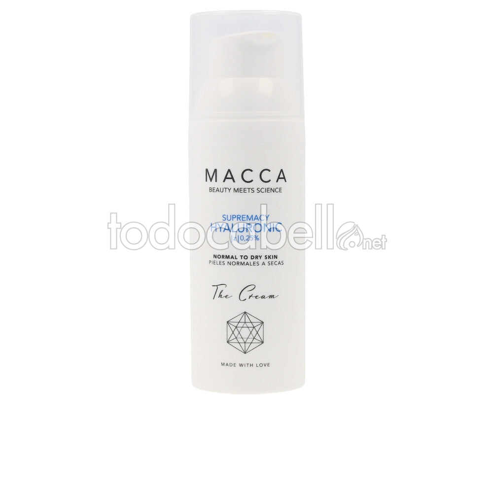 MACCA SUPREMACY HYALURONIC z 0,25% cream normal to dry skin 50 ml