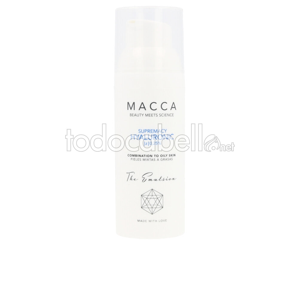 MACCA SUPREMACY HYALURONIC 0.25% emulsion combination to oily 50 ml