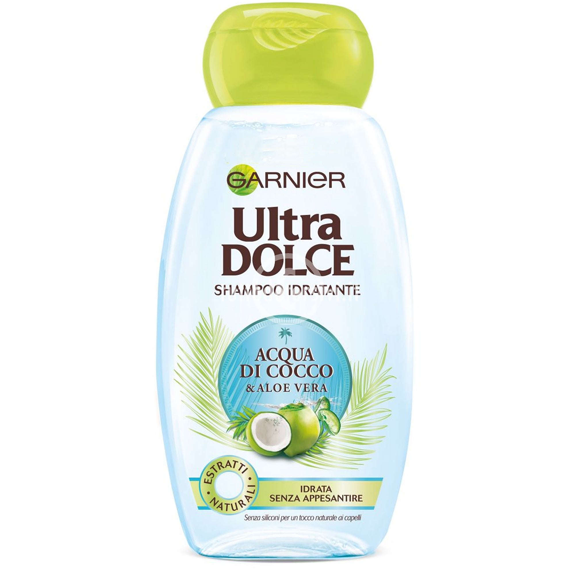 GARNIER FRUCTIS PURE FRESH coconut water fortifying shampoo 360 ml