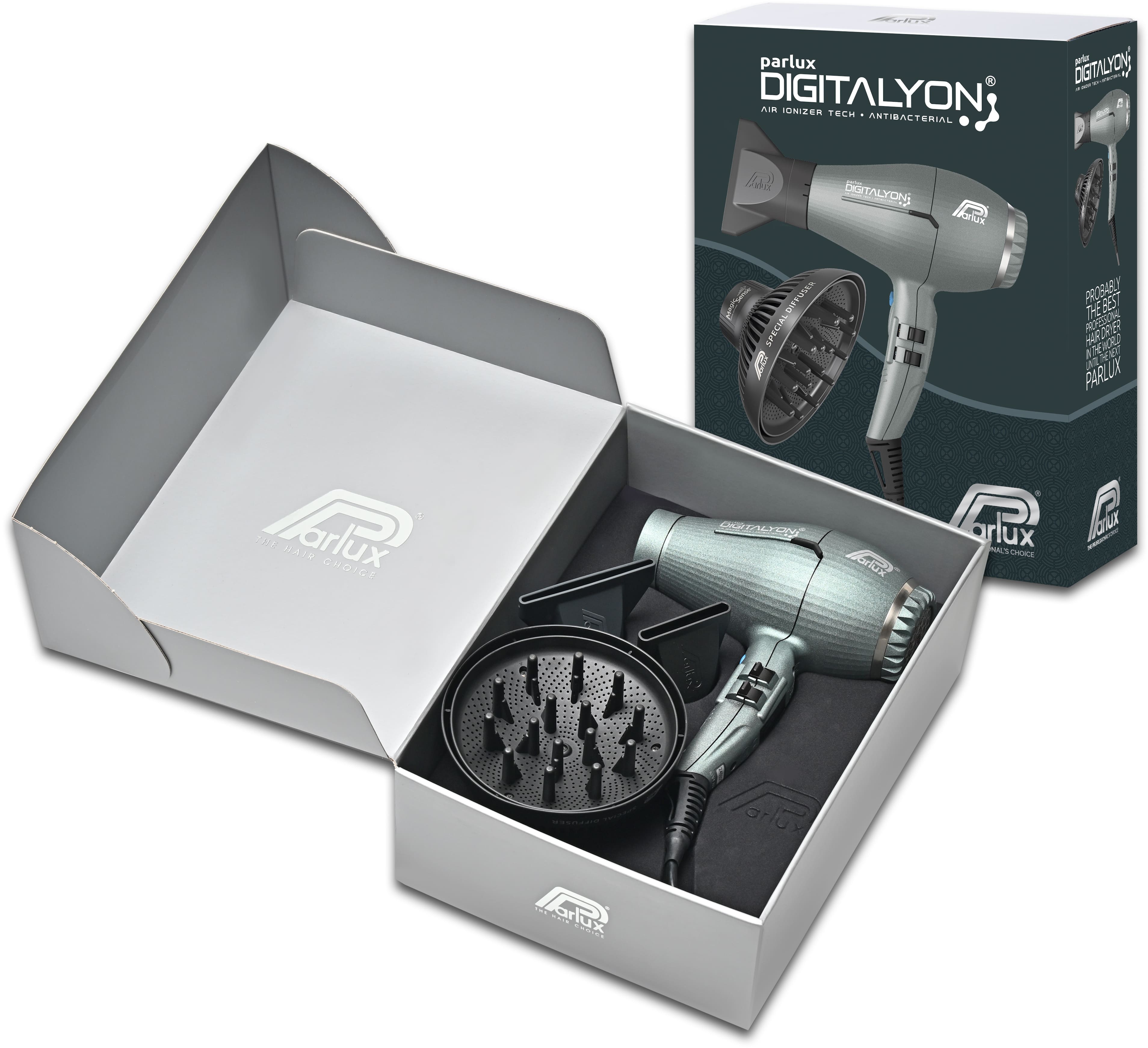 PARLUX DIGITALYON GRAY GLITTER SET 4 pz