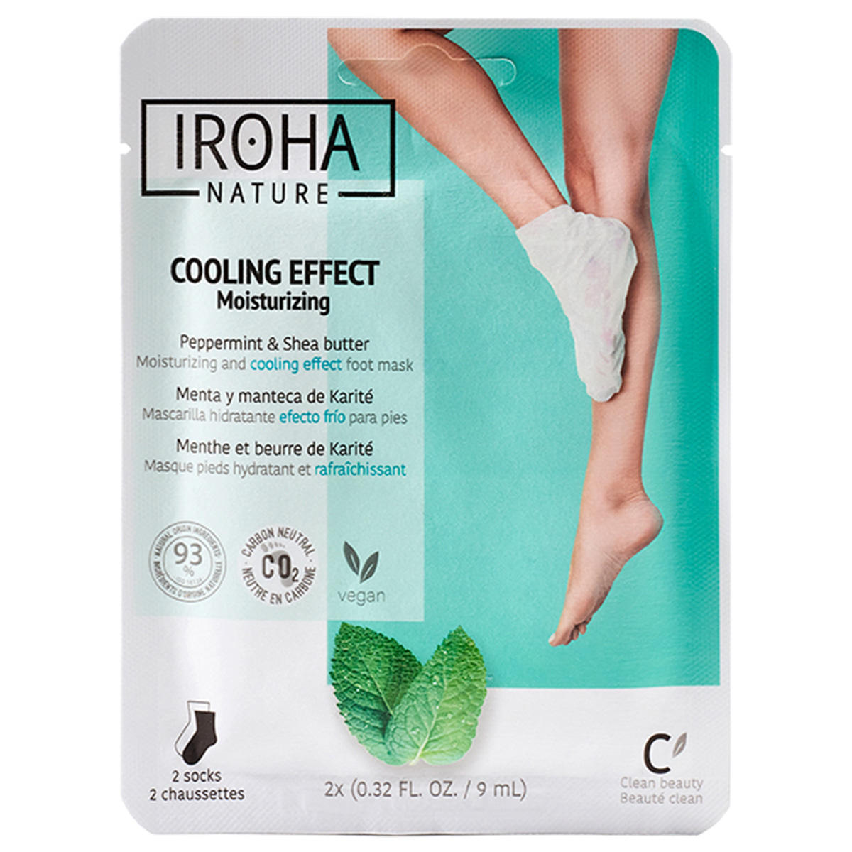 IROHA ARGAN & MACADAMIA nourishing socks 1 u