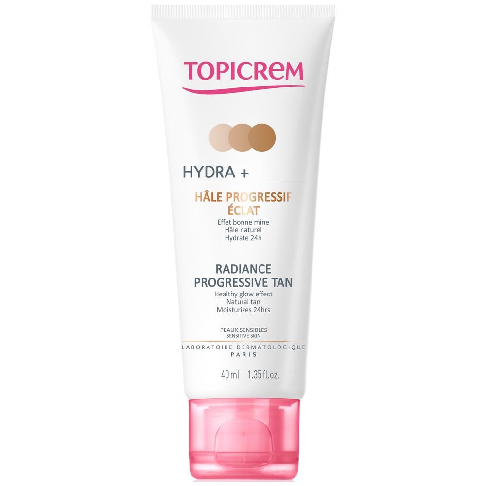 TOPICREM HYDRA+ progressive facial tanning 40 ml