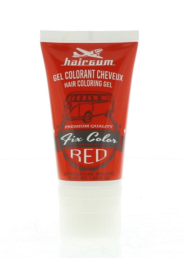 HAIRGUM FIX COLOR gel colorant #red