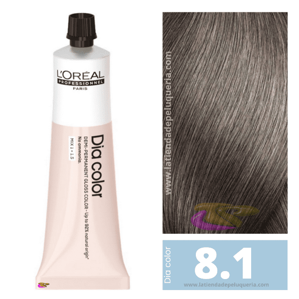 L'ORÉAL PROFESSIONNEL PARIS DIA COLOR demi-permanent coloration without ammonia #8.1 60 ml