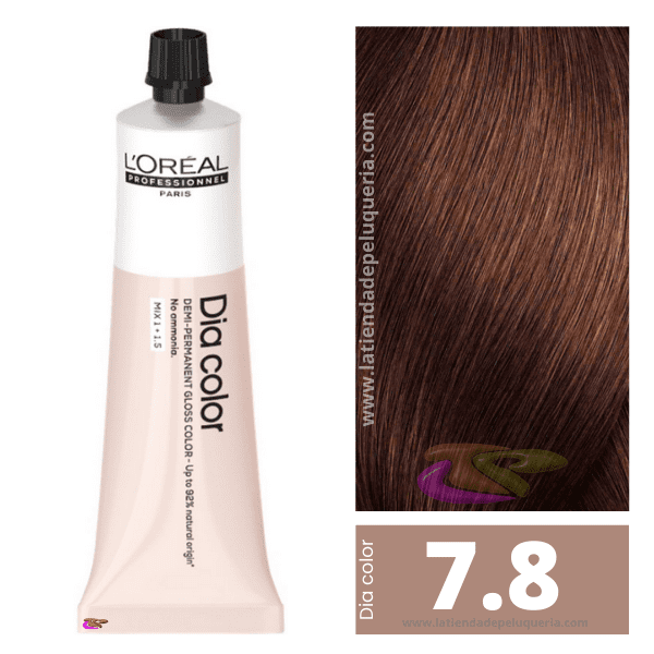 L'ORÉAL PROFESSIONNEL PARIS DIA COLOR demi-permanent color without ammonia #7.8 60 ml