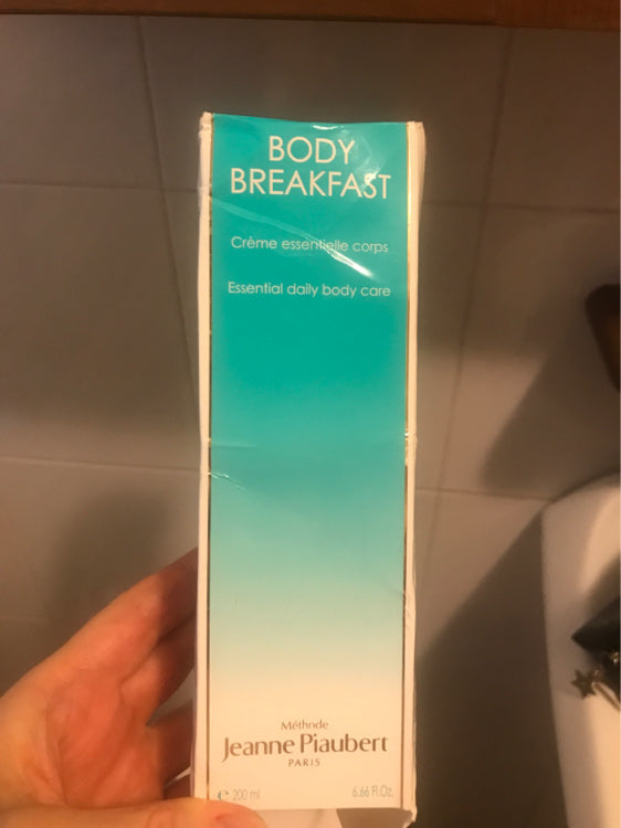 MÉTHODE JEANNE PIAUBERT Crema Corporal Body Breakfast
