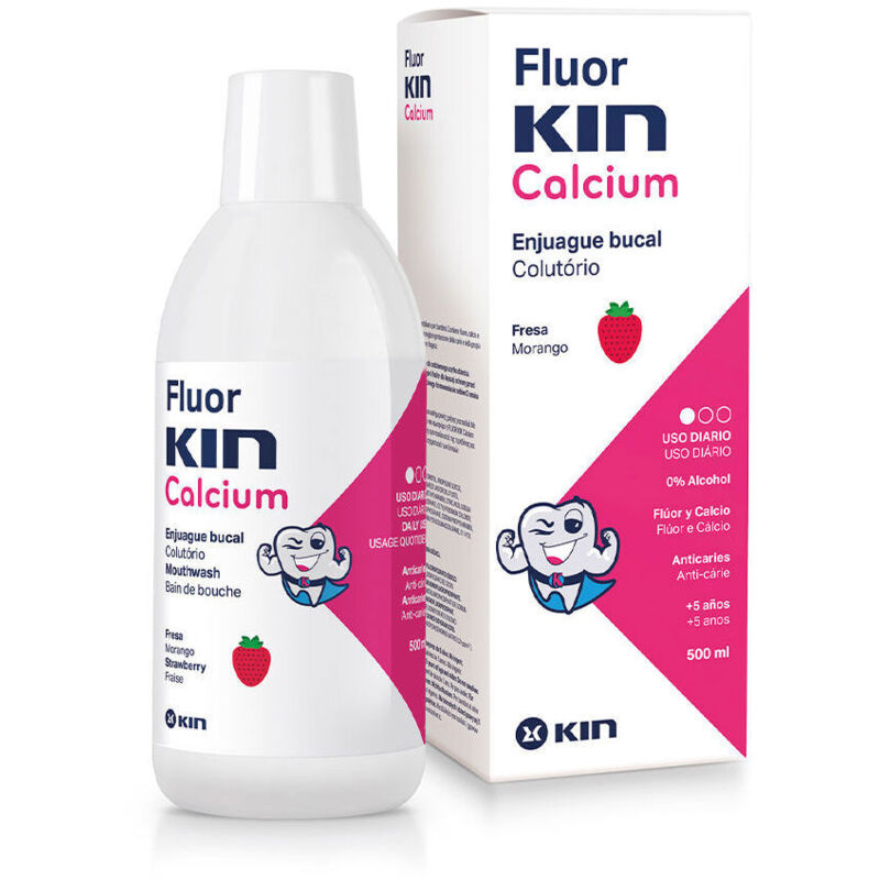 FLUORKIN CALCIUM mouthwash 500 ml