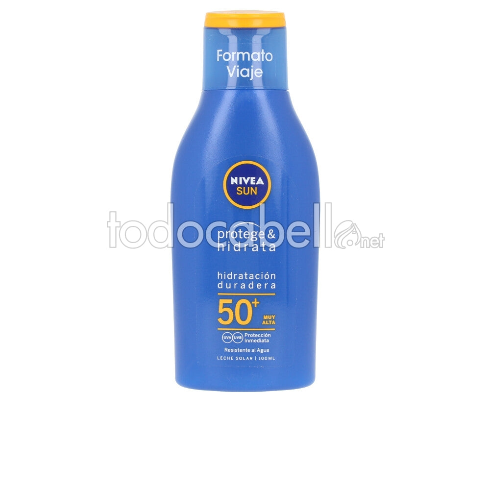 NIVEA SUN PROTECTS&amp;HYDRATES milk SPF50+ 100 ml