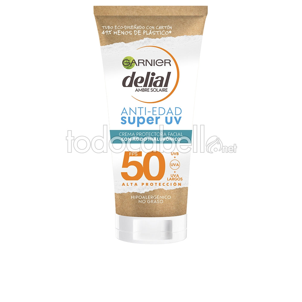 GARNIER SUPER UV ANTI-AGING face cream SPF50 50 ml
