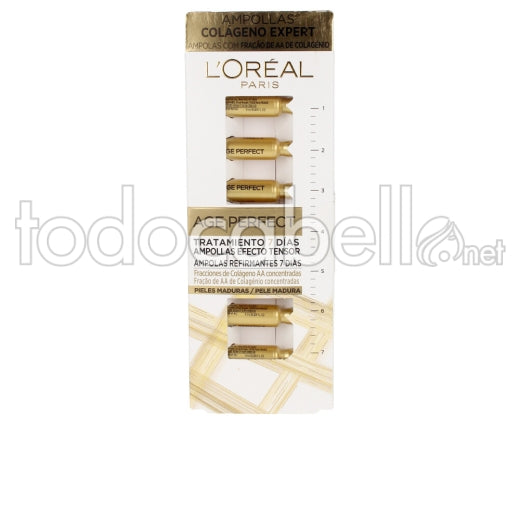 L'ORÉAL PARIS AGE PERFECT treatment 7 days tensor effect ampoules x 7 u