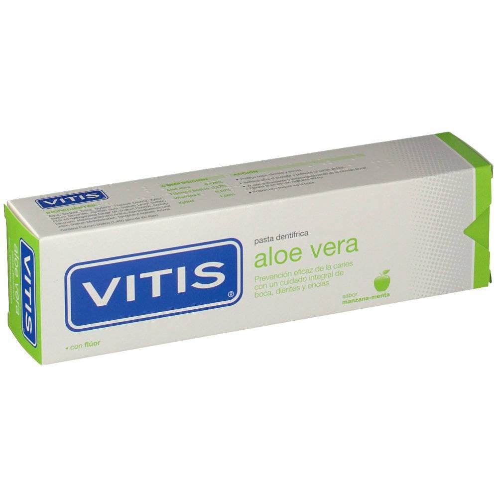 VITIS ALOE VERA pasta dentífrica #Manzana menta 100 ml