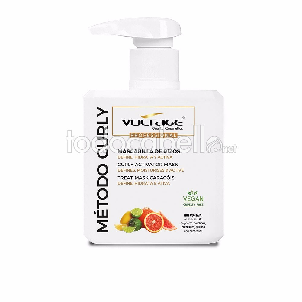 VOLTAGE COSMETICS CURLY METHOD CURLS mask 500 ml