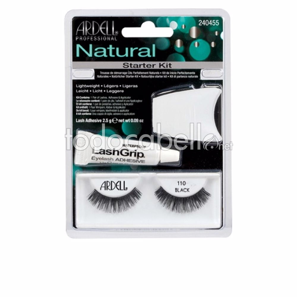 ARDELL PRO NATURAL LASH starter kit #110 2 u