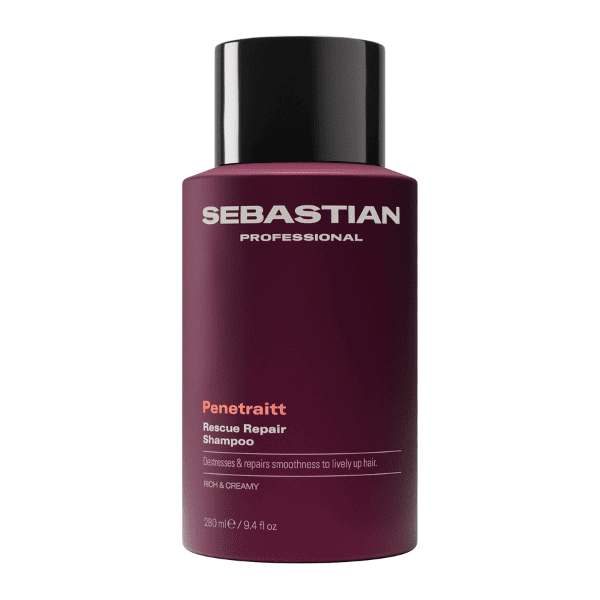 SEBASTIAN PROFESSIONALS PENETRAITT professional repair shampoo creamy texture cleanses, nourishes and repairs 280 ml