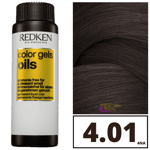 REDKEN COLOR GEL OILS #04NA - 4.01 60 ml x 3 u