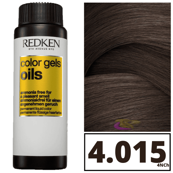 REDKEN COLOR GEL OILS #04NCh - 4.015 60 ml x 3 u