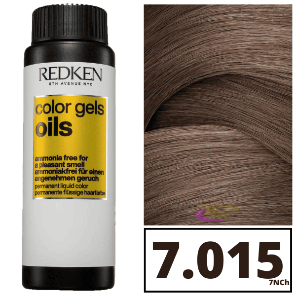 REDKEN COLOR GEL OILS #07NCh - 7.015 60 ml x 3 u