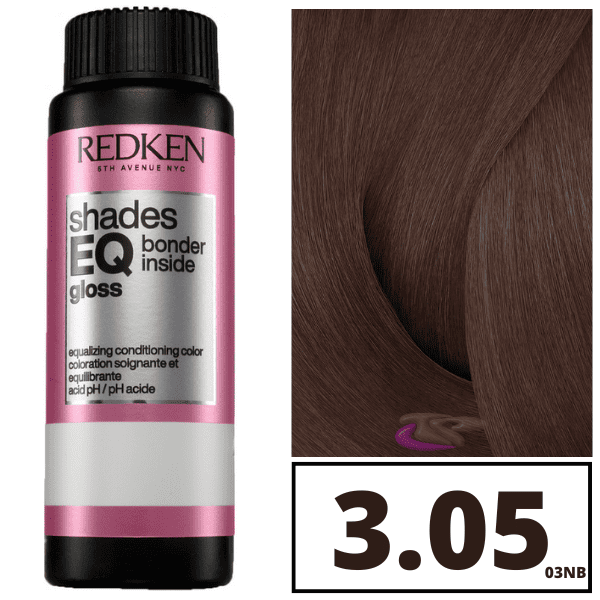 REDKEN SHADES EQ bonder inside #03NB 60 ml x 3 u