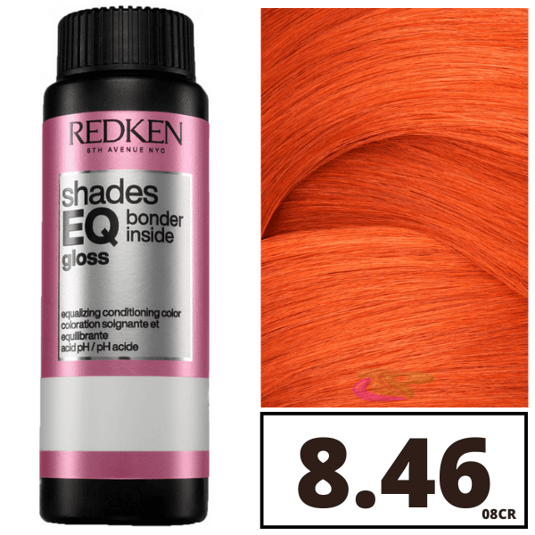 REDKEN SHADES EQ bonder inside #08CR-8.46 60 ml x 3 u