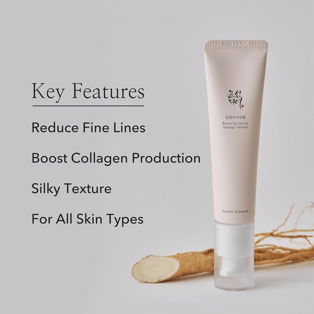 BEAUTY OF JOSEON REVIVE EYE SERUM ginseng + retinal revitalizes the eye contour 30 ml