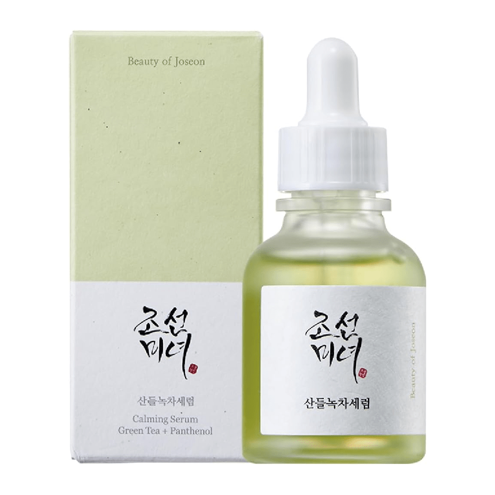 BEAUTY OF JOSEON CALMING SERUM green tea + panthenol soothes and strengthens hydration 30 ml